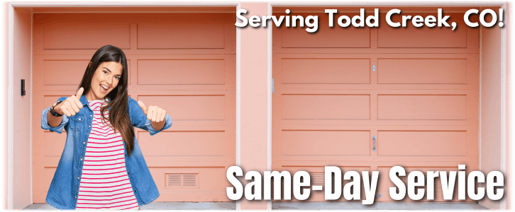Garage Door Repair Todd Creek CO